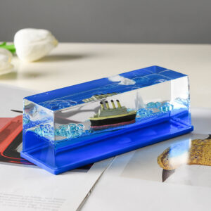 Titanic Ship Showpiece