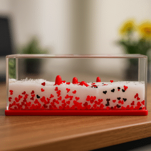 Red Heart Showpiece