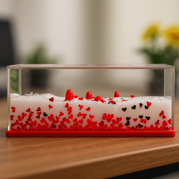 Red Heart Showpiece