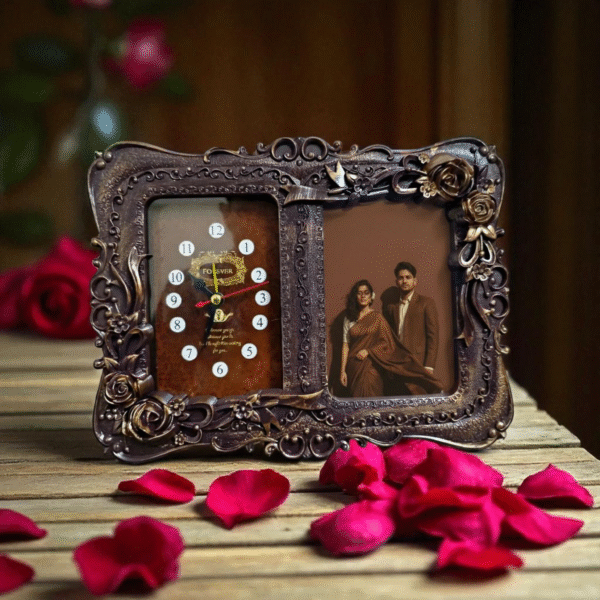 Forever Moments Customised Photo Frame Clock - Image 2