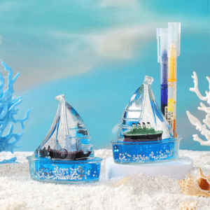 BlueWave Penholder & Paperweight