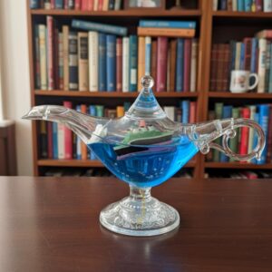 Aladdin’s Magic Lamp Showpiece (With Battery)