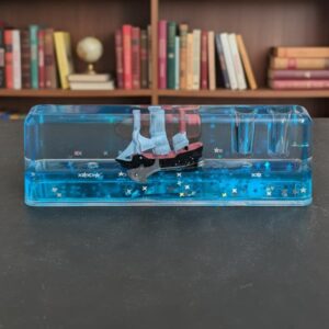 Caribbean Ship Penholder Paperweight