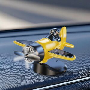 Golden Wing Solar Fighter Plane Showpiece