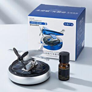 Luxury Metal Solar Powered Aircraft Showpiece