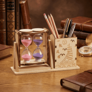 Pal Tola Nouka Wooden Penholder