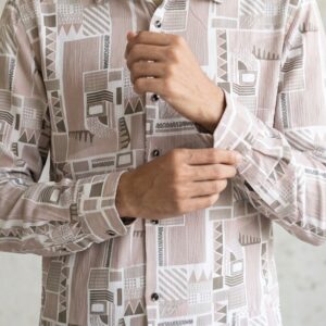 Popcorn Print Hawaiian Shirt