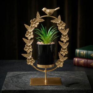 Premium Bird Design Tabletop Plant Holder
