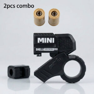 2pcs Mini Shell Throwing Gun (1 Dozen Bullets + 3pcs Shell)