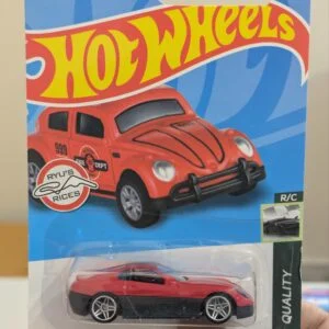 Red Turbo Metal Racing Car